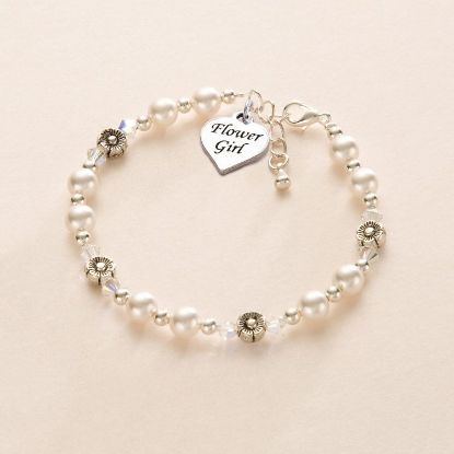Afbeeldingen van Flower Girl Bracelet